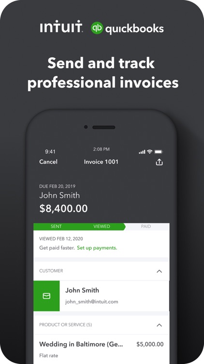 QuickBooks Accounting screenshot-0