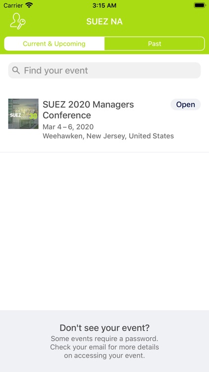 SUEZ NA Conf