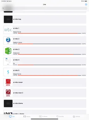 Captura 2 iProTV for iPtv & m3u content iphone
