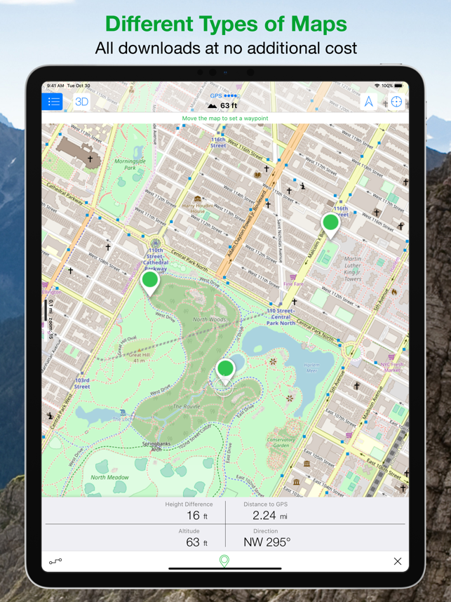 ‎Maps 3D PRO - Outdoor GPS Screenshot