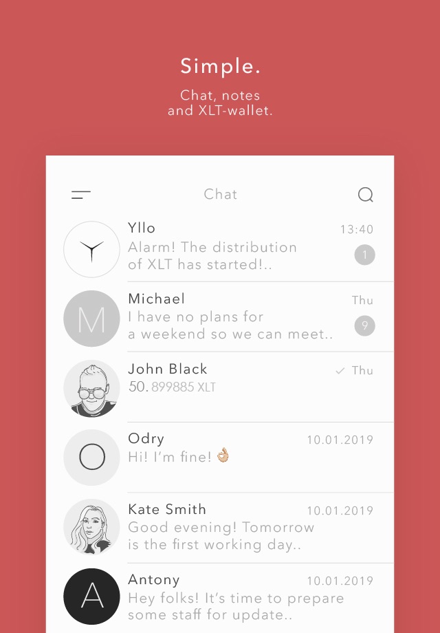 Yllo Messenger screenshot 2