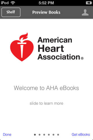 AHA eBook Reader - náhled