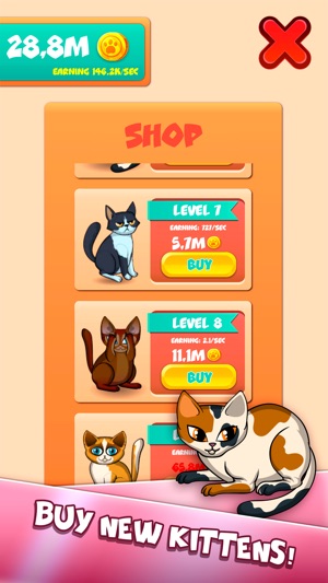 Kitten Evolution: Meow Clicker(圖4)-速報App