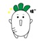 Fat radish Sticker is a sticker application