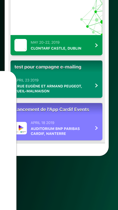 Cardif Events screenshot 2