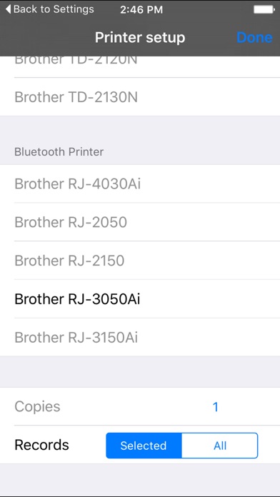 How to cancel & delete Label Print for brother from iphone & ipad 2