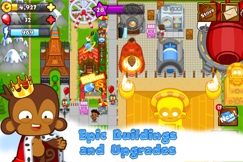 Bloons Monkey City - náhled