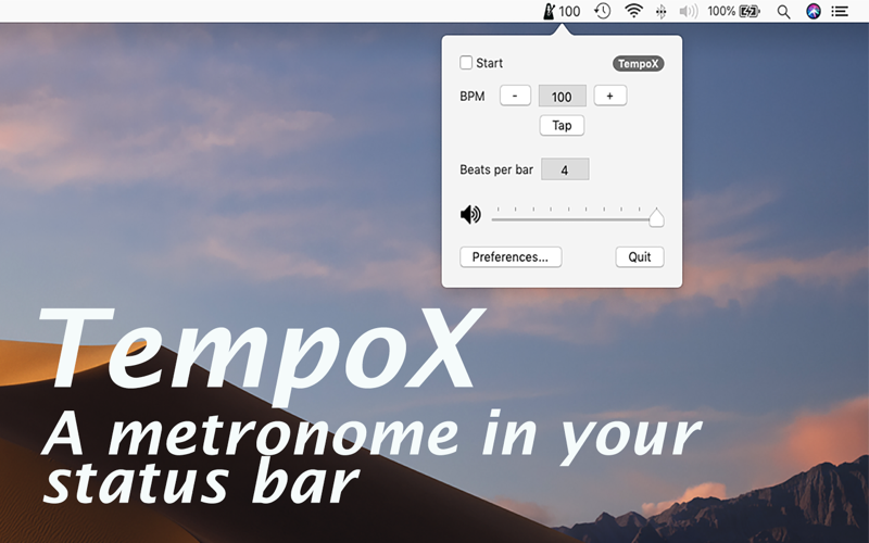 TempoX screenshot 2