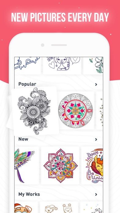 RECOLLECT: Color by Number Hack screenshot 3 - app app interface