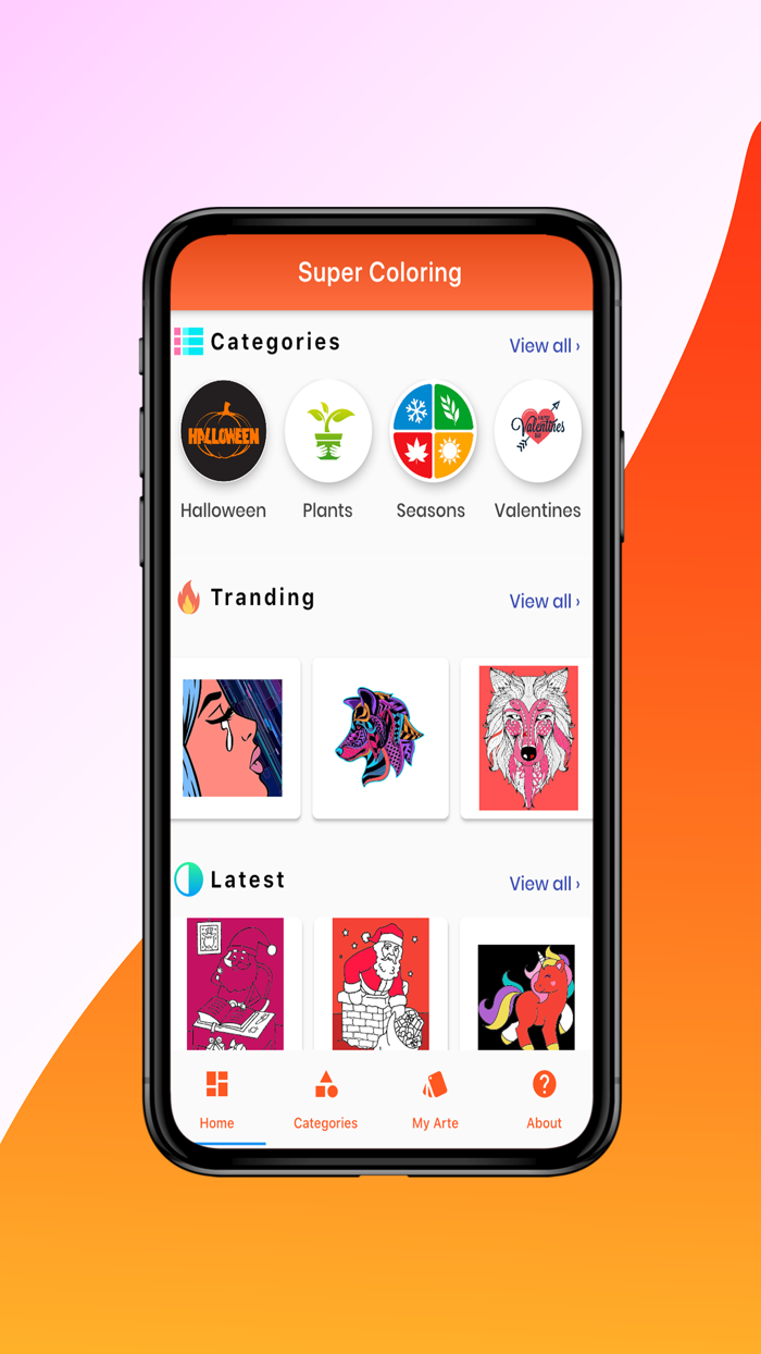 Coloring pages for adults book