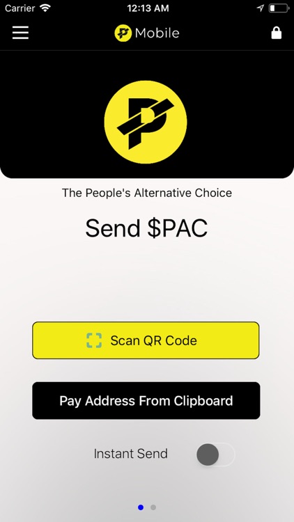 $PAC Mobile Wallet