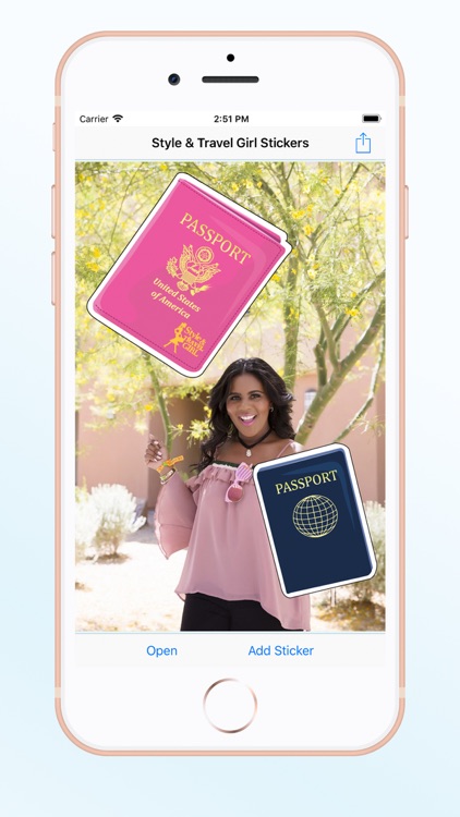 Style And Travel Stickers