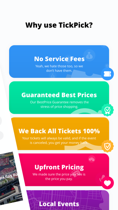 How to cancel & delete TickPick: No Fee Tickets from iphone & ipad 2