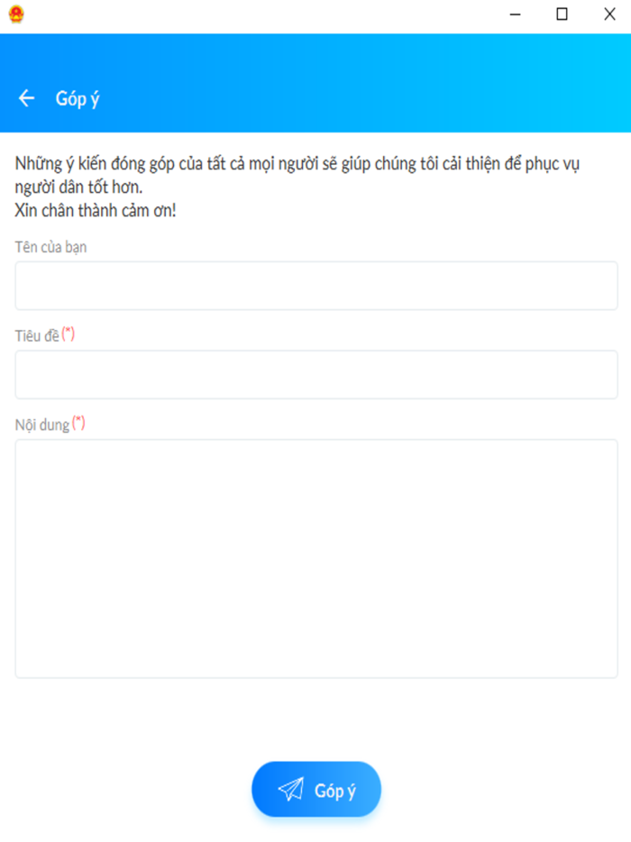 Văn phòng điện tử Cần Giờ