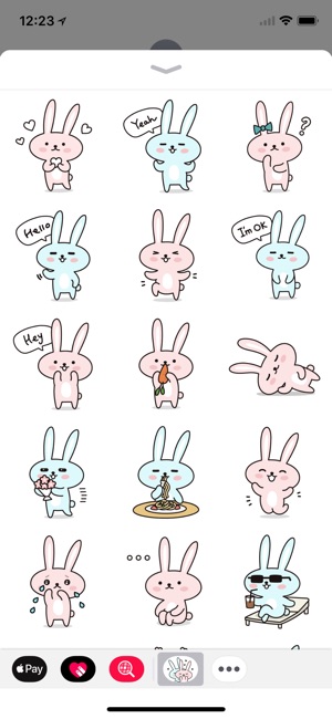 Cute bunny couple(圖2)-速報App