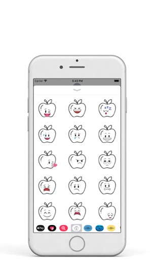 Funny Apple Emojis Stickers(圖2)-速報App