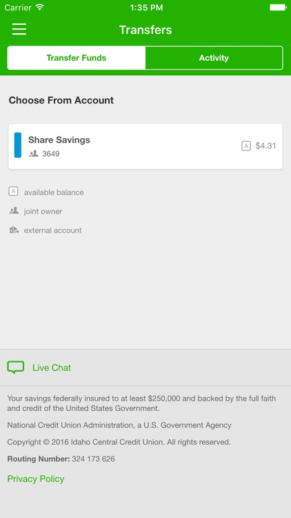 ICCU Mobile Banking screenshot-3