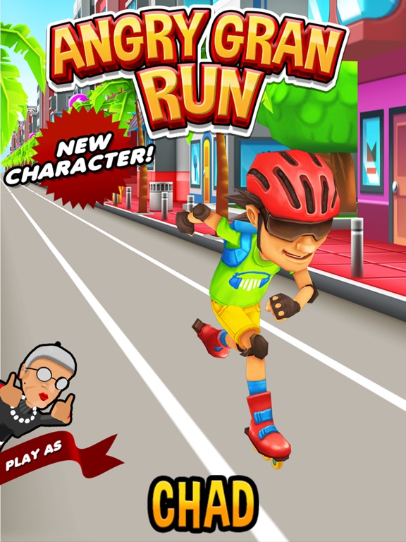 Angry Gran Run - Running Game для iPad