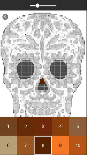 Skull Pixel Coloring Art(圖2)-速報App