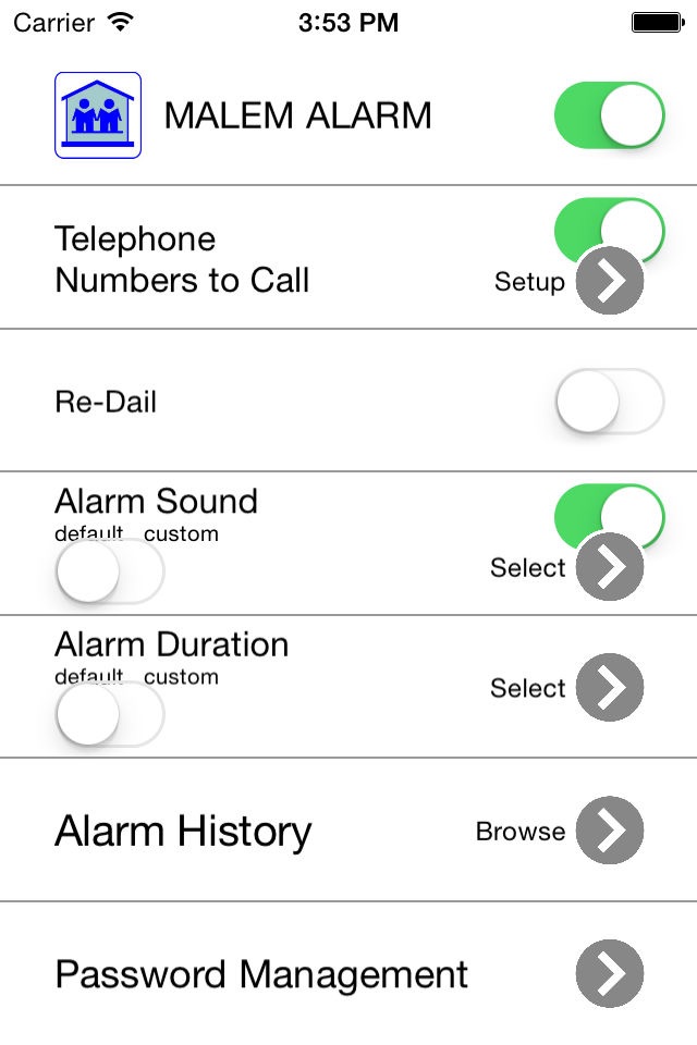 Malem Alarm BLE Version screenshot 2