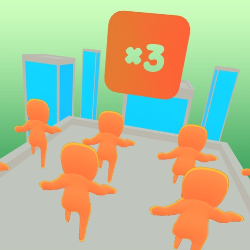 Crowd Fall 3D