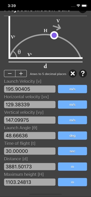 Projectile Motion Calc(圖7)-速報App