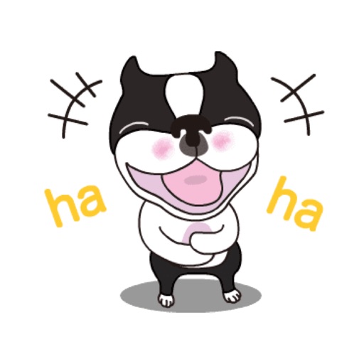 Bull Dog Funny Stickers icon