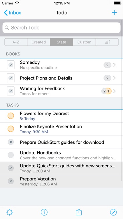 Notebooks for iPhone