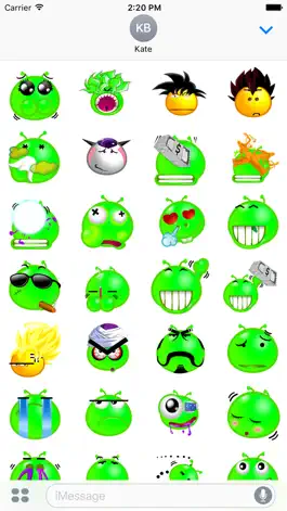 Game screenshot Namek Stickers apk
