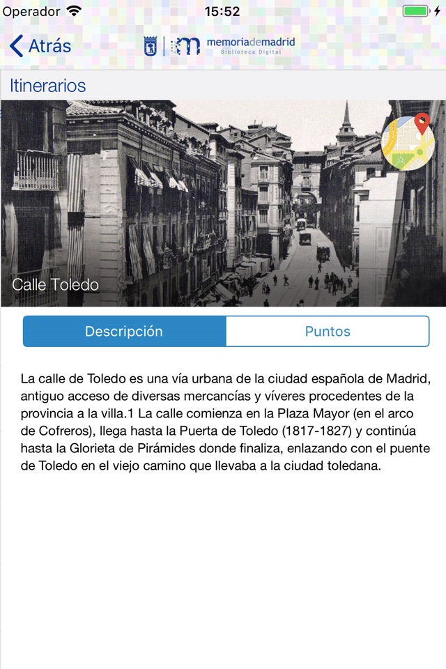 MiraMadrid screenshot 2