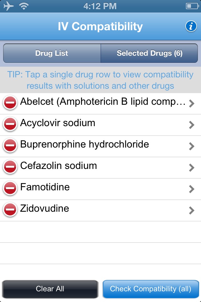 Micromedex IV Compatibility screenshot 4