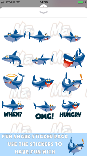 Shark Time Stickers(圖1)-速報App