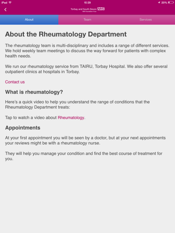 Rheumatology Connect screenshot 4