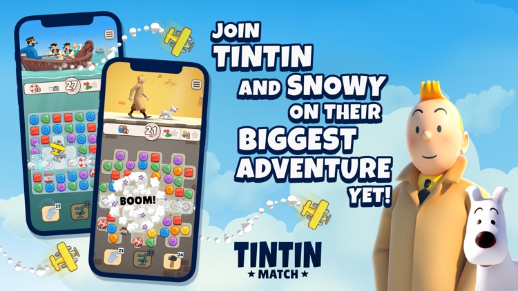 Tintin Match: The Puzzle Game screenshot-0