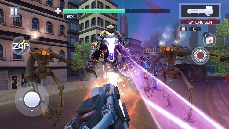 Robo X City War screenshot-5