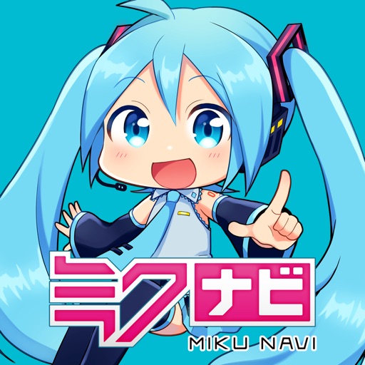 Hatsune Miku official Mikunavi Icon