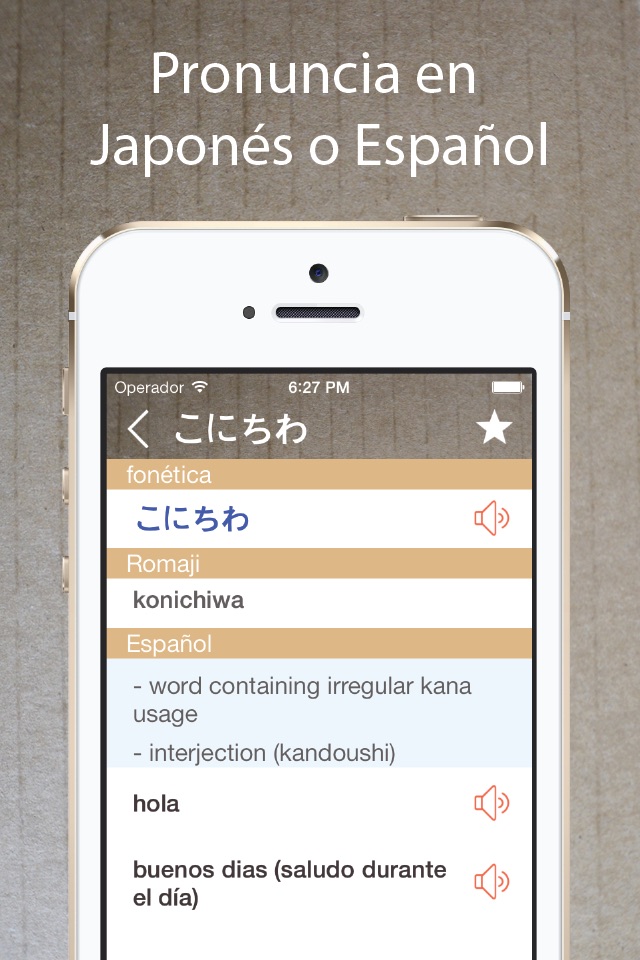 Japanese Spanish Dictionary + screenshot 2