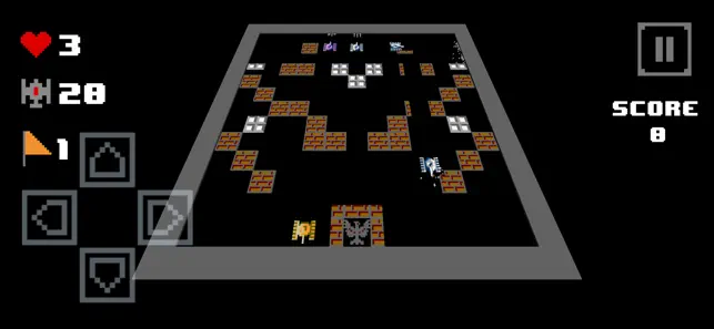 Blocky Tanks 1990, game for IOS