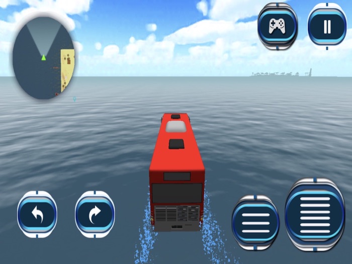 Water Surfer Bus Race Floating