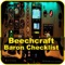 Beech Baron Flight Checklist:-