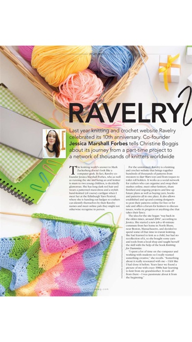Knitting Magazine screenshot1