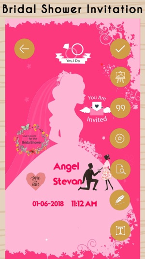 Bridal Shower Invitation Cards