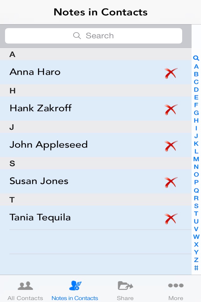 Notes in Contacts screenshot 3