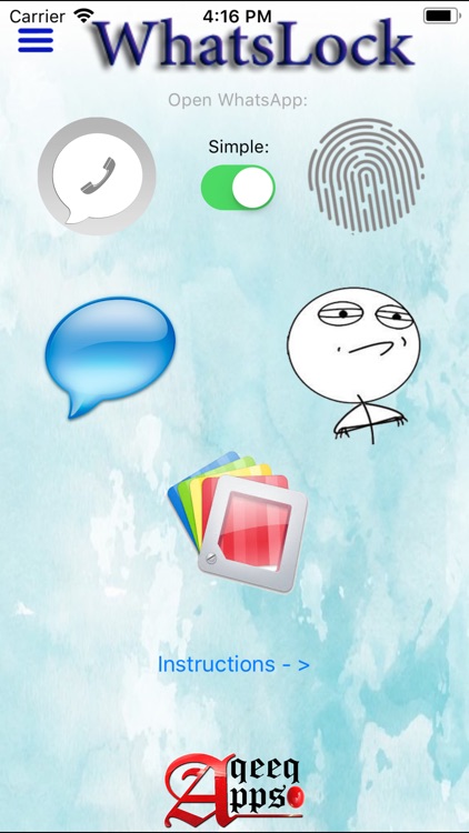 WhatsLock for WhatsApp