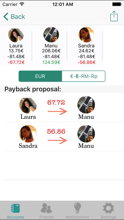 PayMeKaty - share expenses screenshot-3