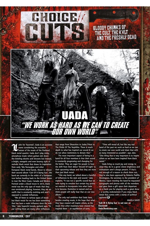 Terrorizer Magazine screenshot 4