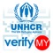 UNHCR Verify-MY is a free mobile document verification app produced by the UN Refugee Agency (UNHCR) in Malaysia