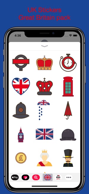 UK Stickers - England pack