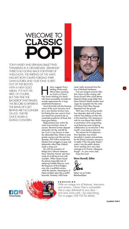 Classic Pop Magazine