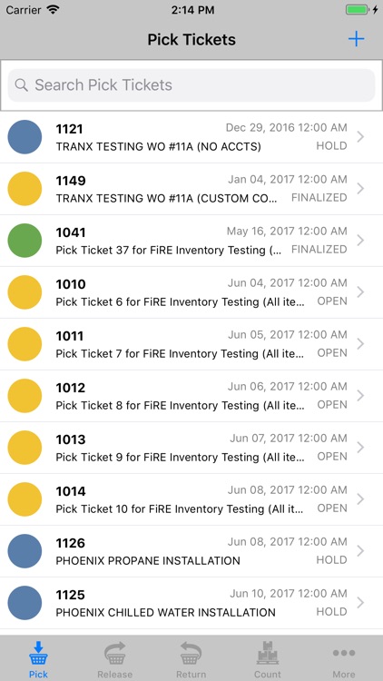 Go 9.4 Inventory Management